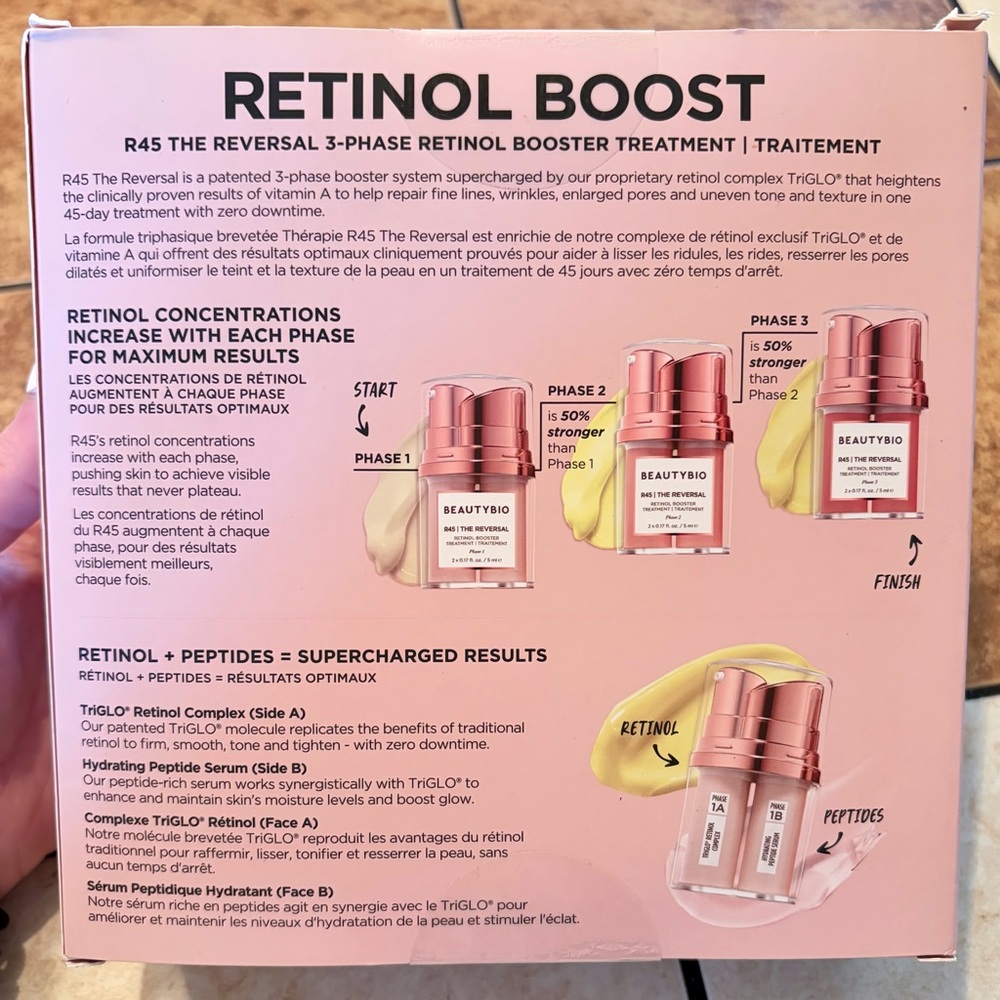New in Box BeautyBio Retinol Boost 3 Step Set $160 Retail Value Real Results - Picture 5 of 10
